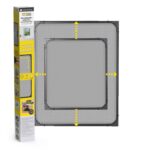 EASYmaxx Teleskop-Insektenschutzgitter – Fliegengitter Fenster ohne Montage in 3 Minuten
