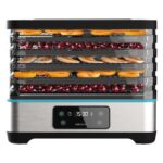 Cecotec VitaDry Pro Lebensmittel-Dehydrator 300W – Profi-Dörrgerät mit 5 Tabletts