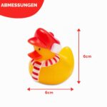 THE TWIDDLERS 12er Set Weihnachts-Badeenten – Festliches Badespielzeug für Babys & Kleinkinder – Bild 5