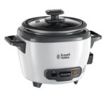 Russell Hobbs Reiskocher Mini 0,4L mit Dampfgarer – Warmhaltefunktion für Reis & Quinoa