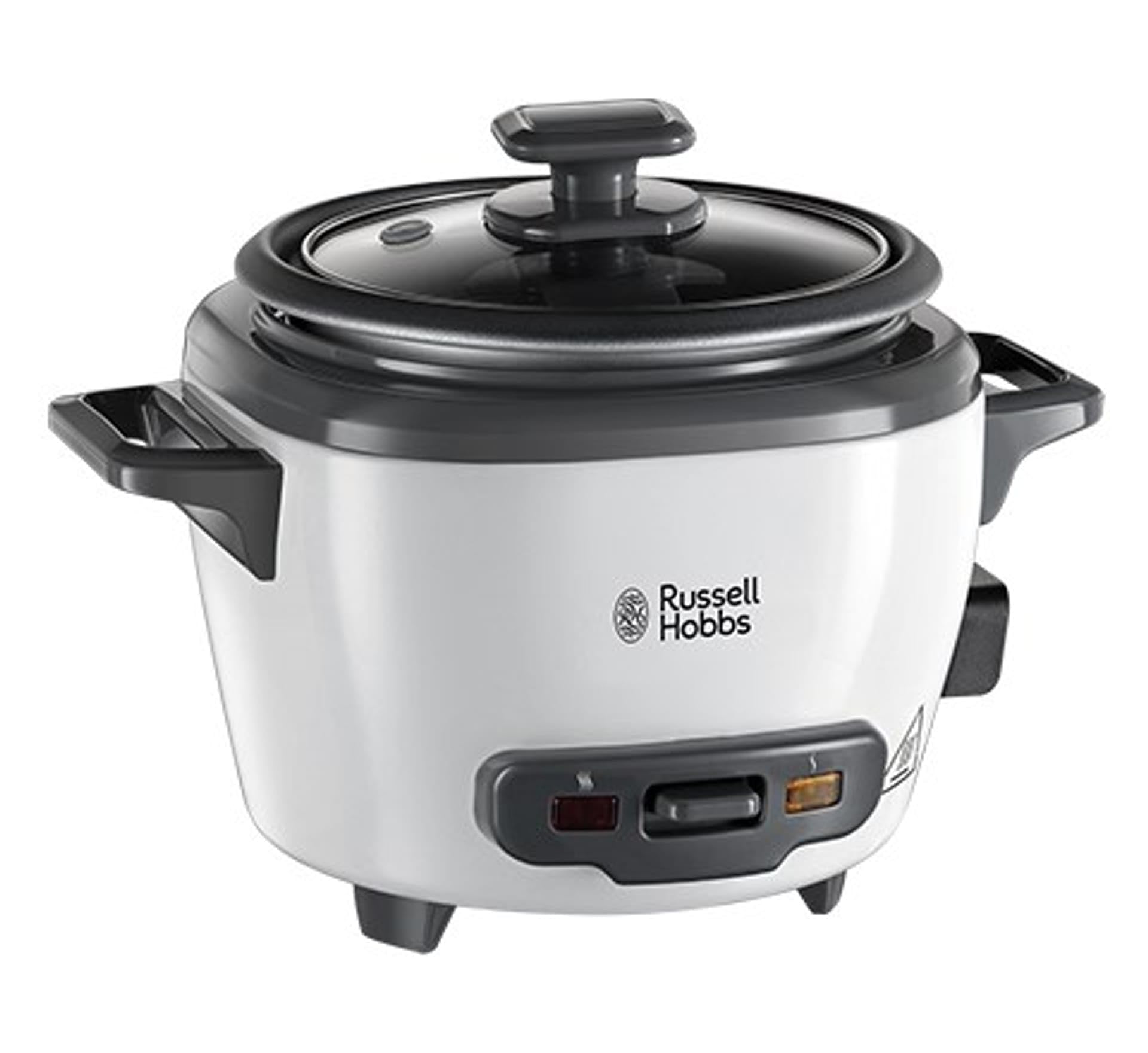 Russell Hobbs Reiskocher Mini 0,4L mit Dampfgarer – Warmhaltefunktion für Reis & Quinoa