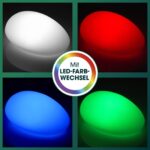 EASYmaxx 2er-Set LED Solarleuchte mit Farbwechsel – Solar Gartenleuchte IP67 für Innen & Aussen – Bild 6