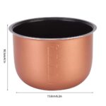 VIFER Reiskocher Innentopf mit Antihaft – Ersatztopf für 1,5–1,6 L Reiskocher – Bild 3