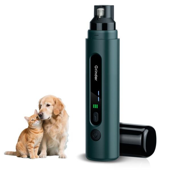 Tolesum Krallenschleifer für Hunde – LED-Beleuchtung, 5 Stufen, 45 dB leiser Motor