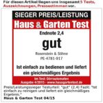 Rosenstein & Söhne Dörrautomat DH-25 mit 5 Einsätzen – Dehydrator für Obst & Gemüse – Bild 4
