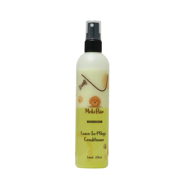 Moki Bär Leave-In-Conditioner 200 ml mit Arganöl – Pflegespray für geschmeidiges Hundefell