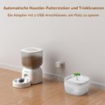 PUPPY KITTY Futterautomat & Katzenbrunnen Combo – 3L + 2L mit 180 Tagen Batterie – Bild 6