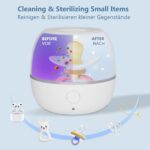 MOMMED Tragbarer Schnuller-Sterilisator mit UV-C – 99,99% Desinfektion in 3 Minuten – Bild 6