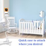 EYSAFT Babyphone Halterung 85 cm – Flexible Kamerahalterung für alle gängigen Modelle – Bild 4