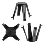 My Plast Einbaustrahler Abstandshalter 62–90 mm, 10er-Set – Hitzeschutz für LED & Halogen