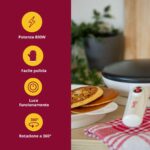 Girmi TS3600 Crêpière – Professionelle Crêpes-Maschine mit Antihaftbeschichtung – Bild 2