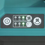 Makita DCF203Z Akku-Lüfter 18V – Mobiler Ventilator mit Schwenkfunktion – Bild 6