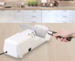 Rosenstein & Söhne Elektrischer Profi-Diamant-Messerschärfer – 4 Schleif-Stufen, 18 Watt – Bild 2