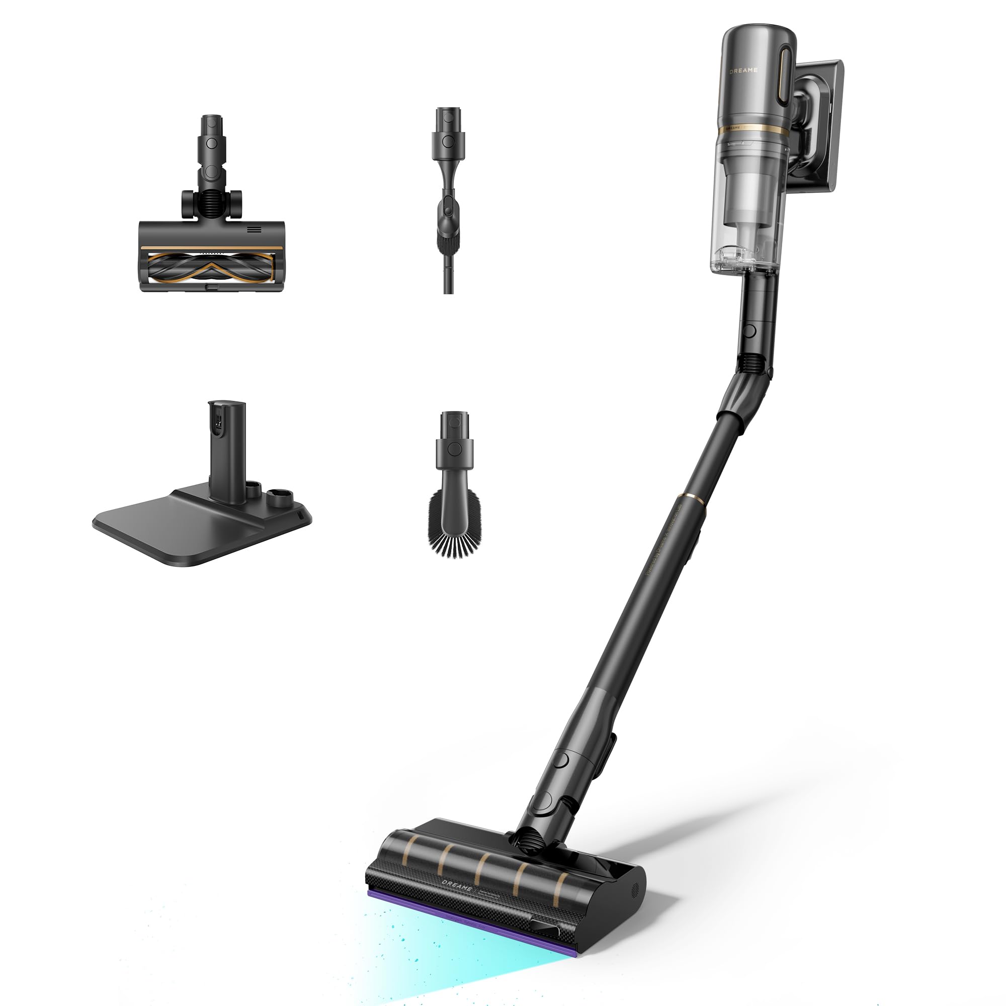 dreame V20 Pro-A Akku-Staubsauger mit KI-Kantenreinigung & TangleCut – 210 AW Saugkraft