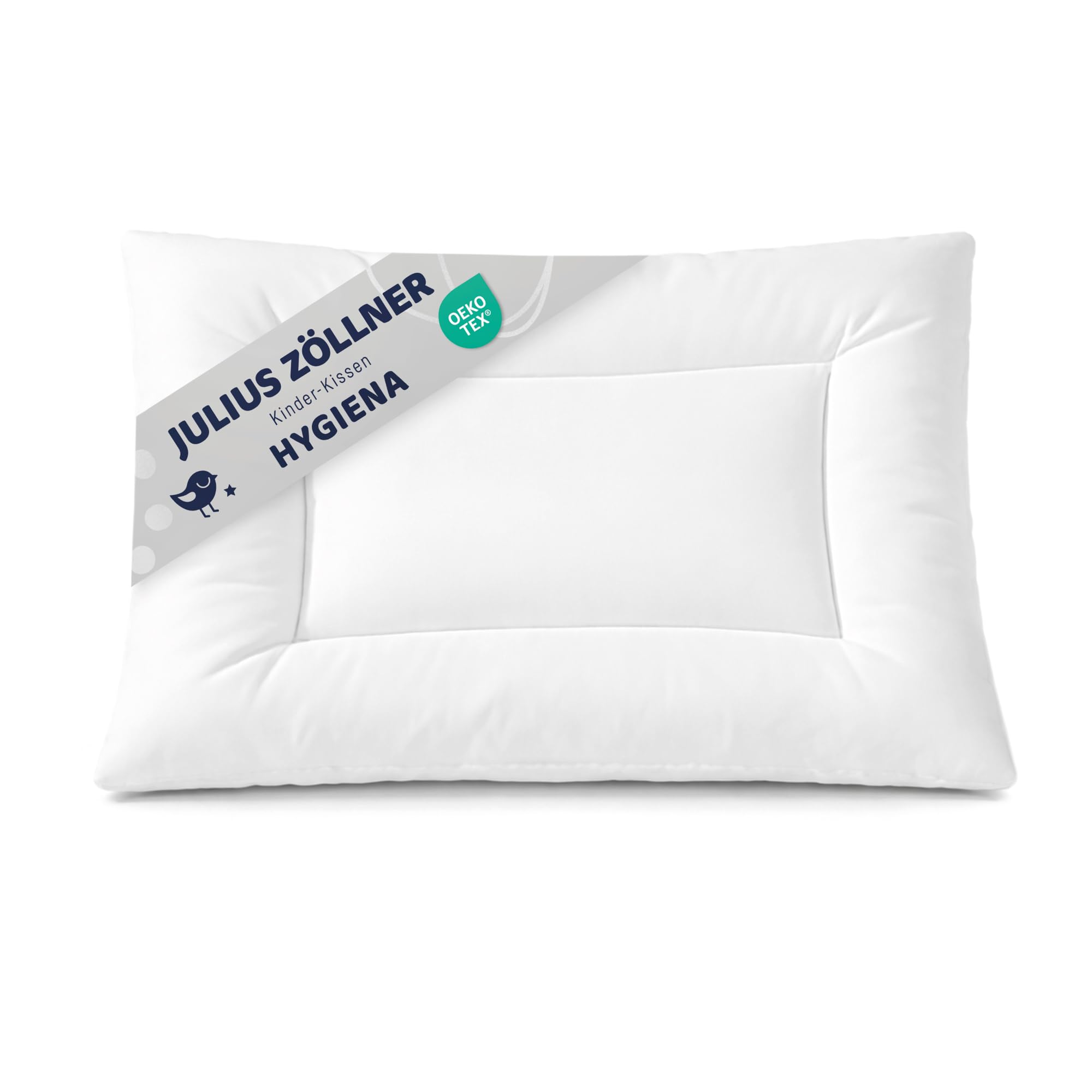 Julius Zöllner Hygiena Babykissen 40x60 cm – Allergikerfreundlich, 95°C waschbar
