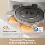 dreame L50 Ultra AE Saugroboter – 28.000 Pa Saugkraft mit 100°C Mopp-Selbstreinigung – Bild 4