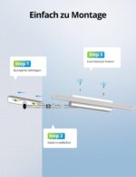 Yafido LED Spiegelleuchte 40cm Bad – 800 Lumen Naturweiss IP44 für Spiegelschrank – Bild 7