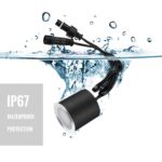 Arotelicht 10er LED Bodeneinbaustrahler warmweiss IP67 – Terrassenlicht für Garten & Terrasse – Bild 3