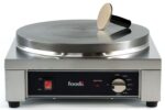 foodis Crepes-Plattenstempel mit Edelstahlpad & Kunststoffgriff – Profi-Zubehör für Crepe-Maker – Bild 4