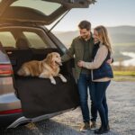 Alfheim Kofferraum Schutzmatte Hund 180x102cm – Wasserdicht mit Seitenschutz für SUV – Bild 6