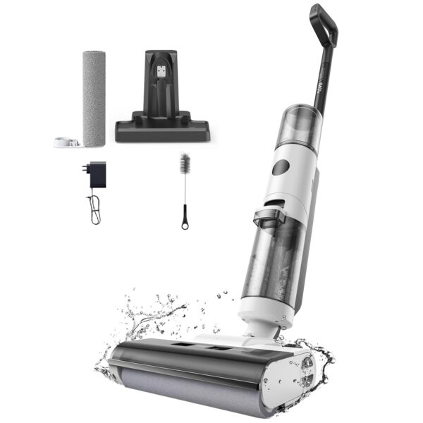JONR ED12 Akku Nass-Trockensauger – 3-in-1 Saug-Wisch-System für Hartböden