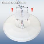 L5L3D LED Deckenleuchte Ø42cm mit Fernbedienung – Dimmbar & 3 Farbtemperaturen – Bild 8