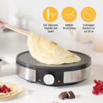 Tristar Crêpe-Maker 30 cm mit Antihaftbeschichtung & Thermostat – Profi-Crepes für die ganze Familie – Bild 4