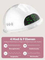 Lulia LU05 Elektrische Milchpumpe Handsfree – 350mmHg Absaugung mit 4 Modi & 9 Stufen – Bild 3