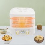Fermoirper Dörrautomat 160W mit 5 Tabletts – Profi-Lebensmitteltrockner mit LED & 48h-Timer – Bild 3
