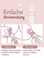 Momcozy Kolostrum-Sammler 6er-Set – Wiederverwendbarer Muttermilch-Sammler BPA-frei – Bild 5