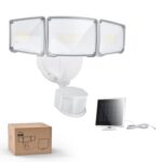 Philips 3600LM Solar-Flutlicht mit Bewegungsmelder & 5m Kabel – Intelligente Aussenbeleuchtung für Garten & Hof