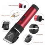 Sminiker Profi Tierhaarschneidemaschine – Ultraleise & Kabellos für Hunde, Katzen & Pferde – Bild 2