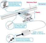 Azhien LED Spiegelleuchte 300mm, 5W 400LM Neutralweiß 4000K – Badezimmerlampe mit 3-in-1 Montage – Bild 5