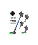 VersLife Z8 Akkustaubsauger Kabellos 40kPa – Kabelloses Reinigungssystem mit GreenLight für Tierhaare