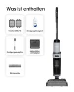 Tineco FLOOR ONE i5 Stretch – 2-in-1 Nass-Trockensauger mit 20kPa Saugkraft für Haushalte – Bild 9