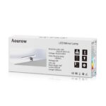 Aourow LED Spiegelleuchte 300mm 500lm – Badezimmerspiegel Lampe Neutralweiss 4000K – Bild 6