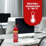Smartwares 2L Schaumfeuerlöscher – Brandklasse A & B mit Wandhalterung – FEX-15226 – Bild 7