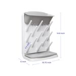 Ubbi Vertical Baby Bottle Drying Rack – Platzsparendes Abtropfgestell für 13 Flaschen – Bild 3