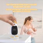 BOIFUN Babyphone mit Kamera 720P – WLAN-frei, Nachtsicht & Zwei-Wege-Audio – Bild 6