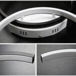 CBJKTX LED Deckenleuchte 54cm – Dimmbar mit Fernbedienung für Wohnzimmer & Esszimmer – Bild 5