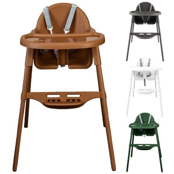 YALION Kinderhochstuhl Höhenverstellbar mit Tablett – 2-in-1 Essstuhl für Babys 6–36 Monate