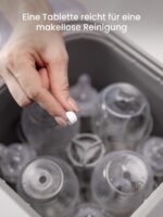 Grownsy Babyflaschen Reinigungstabletten 130er – Kraftvolle Reinigung für alle Flaschenreiniger – Bild 2