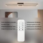 Homefire LED-Deckenleuchte 36W – Dimmbar mit Fernbedienung für Wohnzimmer & Küche – Bild 9