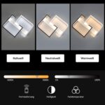 CBJKTX LED-Deckenleuchte 35W dimmbar mit Fernbedienung – Moderne Deckenlampe für jeden Raum – Bild 4