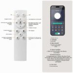 AprZLee Ø40cm LED-Deckenleuchte 38W – Dimmbar mit Fernbedienung für Wohnzimmer & Bad – Bild 7