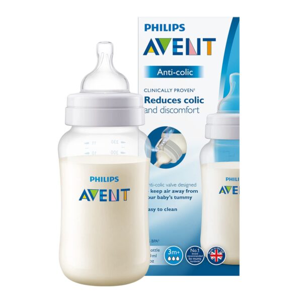Philips Avent Anti-Kolik-Babyflasche 3er Set – Weniger Koliken & besserer Schlaf