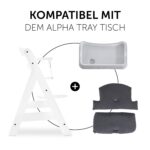 hauck Highchair Pad Select Sitzkissen – Doppelt gepolstertes Hochstuhl-Kissen für Alpha+, Beta+, Arketa – Bild 8