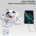 LeKaufen 169 LED Solar Campinglampe mit Fernbedienung – 8000 Lumen 360° Beleuchtung – Bild 7
