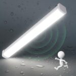 LEZOE LED Deckenleuchte 120cm mit Radar-Bewegungsmelder IP66 – 4200 Lumen Feuchtraumleuchte