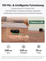 Vexilar Saugroboter mit Wischfunktion – 8000Pa LiDAR Navigation, 180Min Laufzeit, 50dB leise – Bild 4